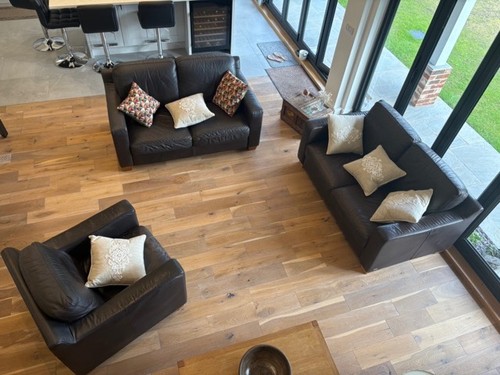 Natuzzi seater dark brown - natuzzi,
