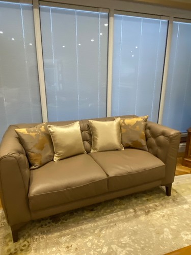 Two natuzzi leather piacere - two,