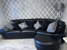 Natuzzi Sofa, Chair & Poufee