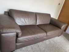 natuzzi leather sofas used X2