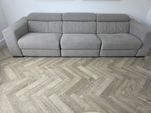 Natuzzi recliner couch - recliner,