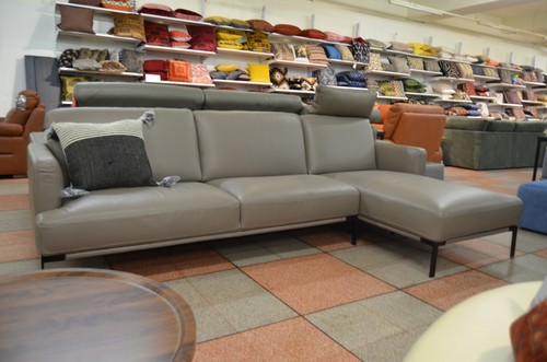 Belgica leather chaise sofa - belgica,